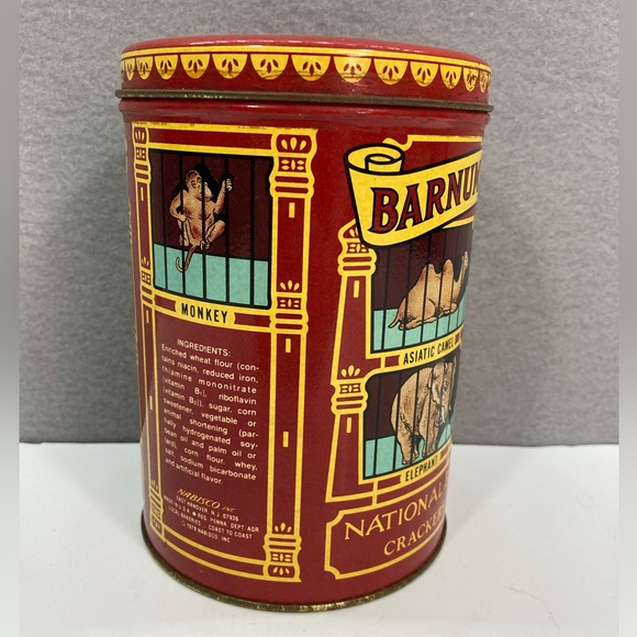 1979 & 1987 Barnum’s & Bailey Circus Animal Cracker Tins - Picture 13 of 16